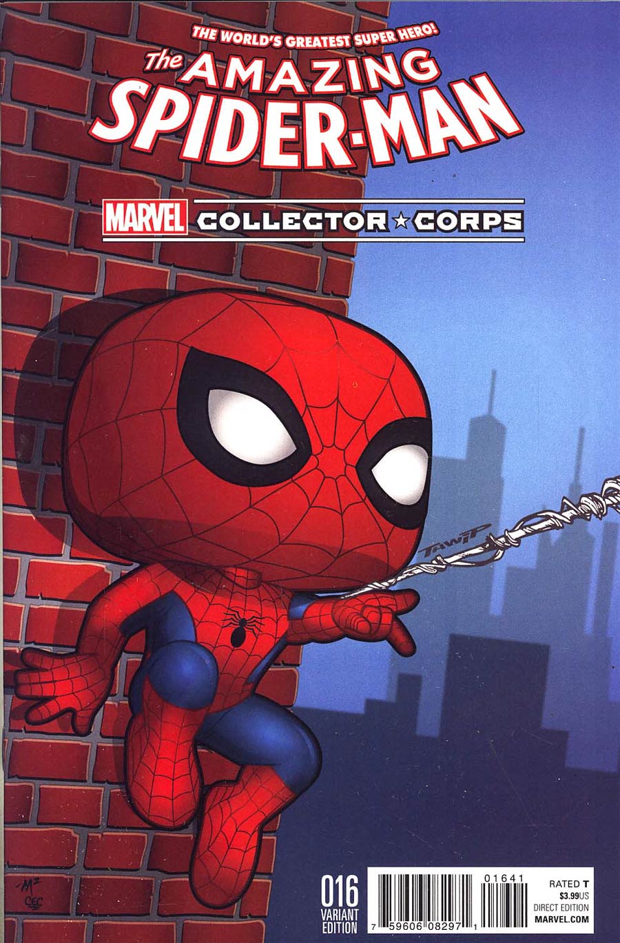 Amazing Spider-Man Vol 4 #16 Cover C Variant Marvel Collector Corps (Dead No More Prelude)