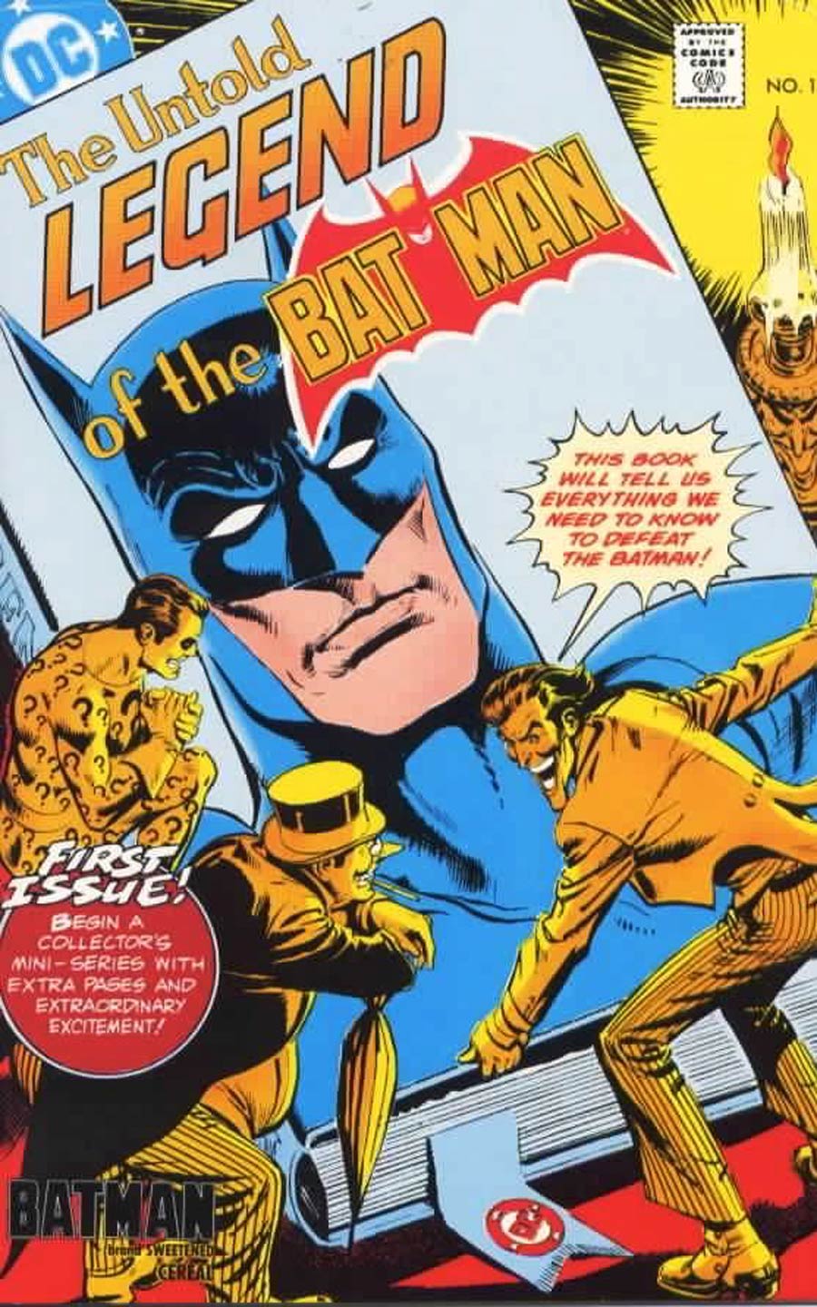 Untold Legend Of The Batman #1 Cover B Cereal Mini Reprint