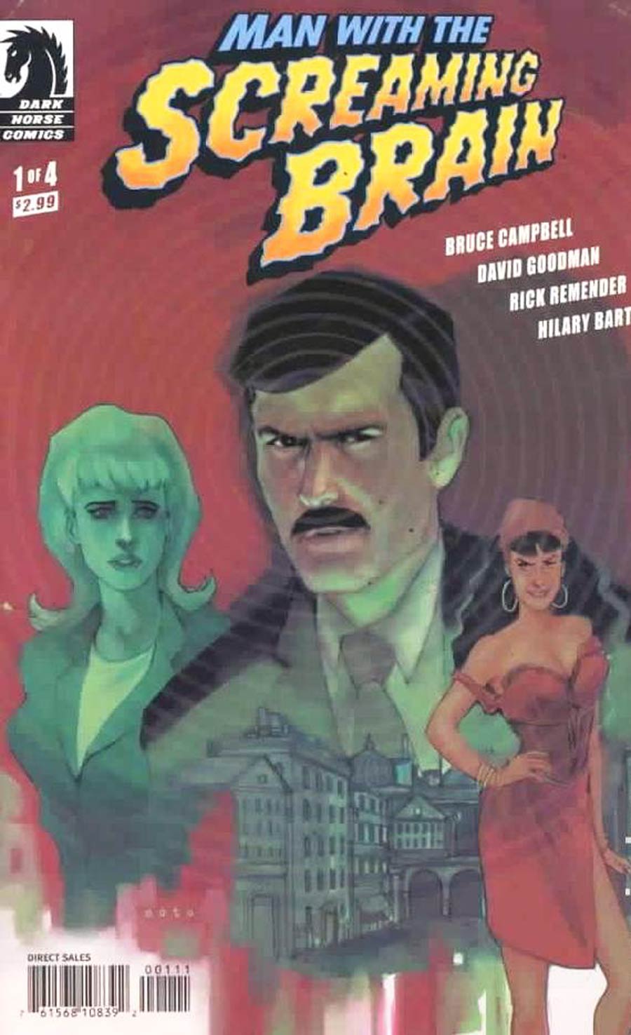Man With The Screaming Brain #1 Cover B Phil Noto