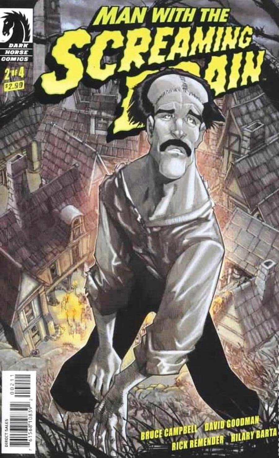 Man With The Screaming Brain #2 Cover B Humberto Ramos