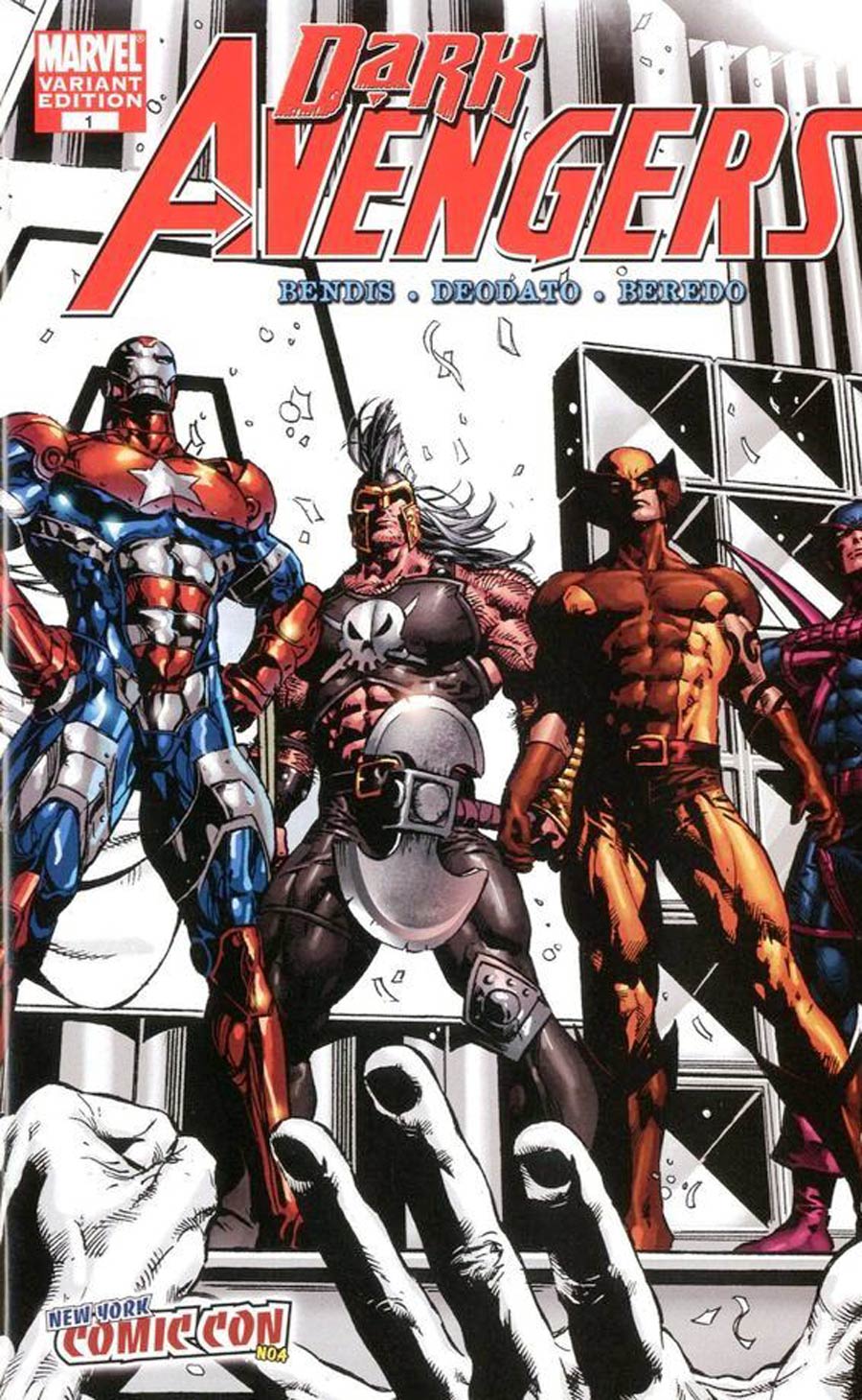 Dark Avengers #1 Cover I NYCC Exclusive Variant Cover (Dark Reign Tie-In)