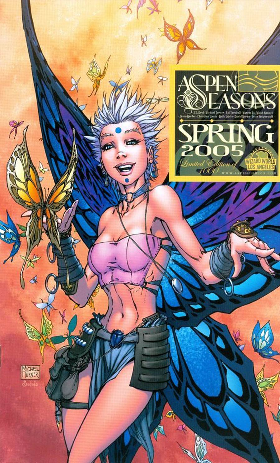 Aspen Seasons Spring 2005 Cover C Wizard World LA Michael Turner Variant