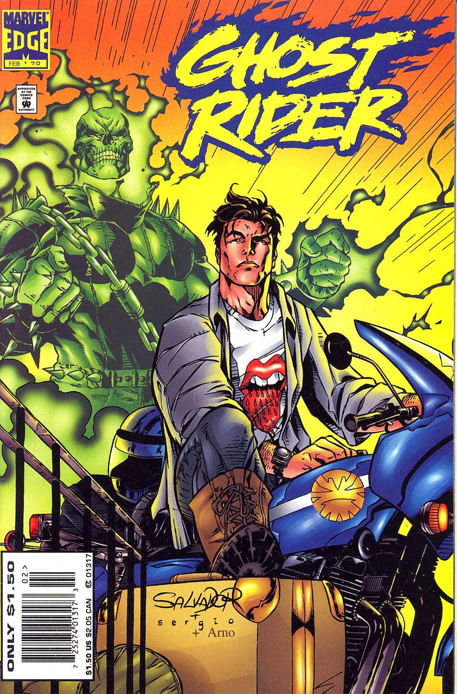 Ghost Rider Vol 2 #70 Cover B Newsstand Edition 