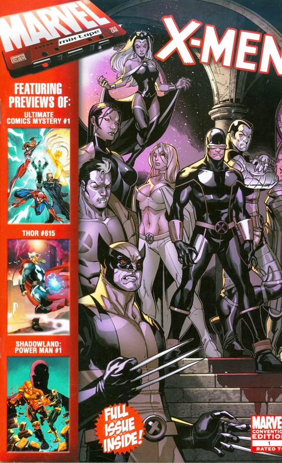 Marvel Mix Tape 2010 Cover B Fan Expo Canada Edition