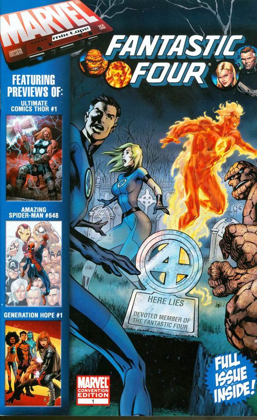 Marvel Mix Tape 2010 Cover C NYCC Edition