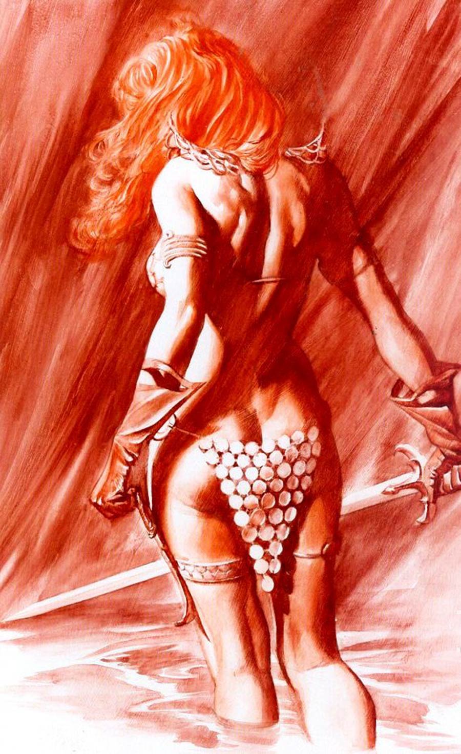 Red Sonja Vol 4 #30 Cover D Virgin Ross Cover