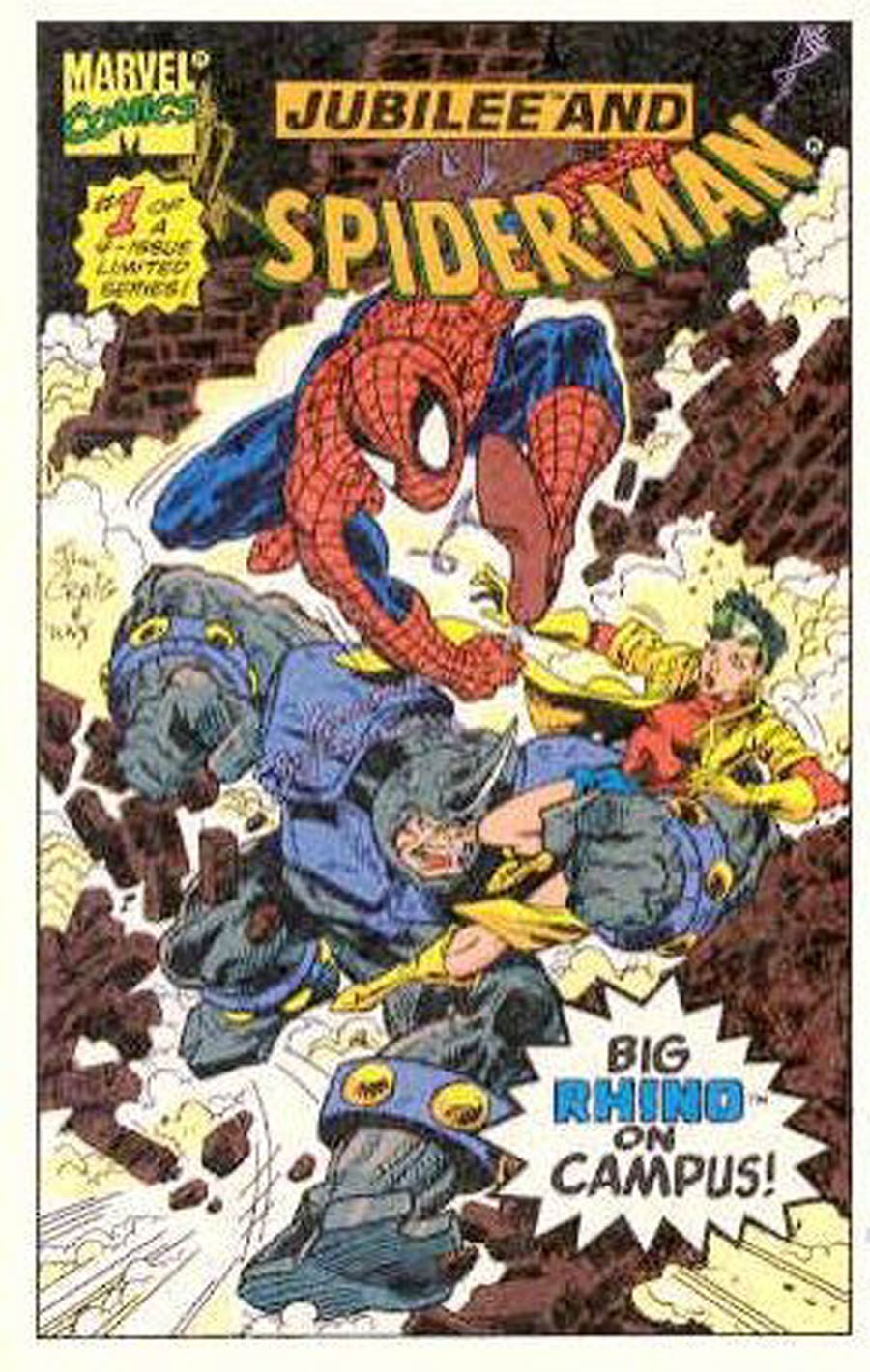 Spider-Man Drakes Cakes Mini Comic Book (1993) #1 Jubilee