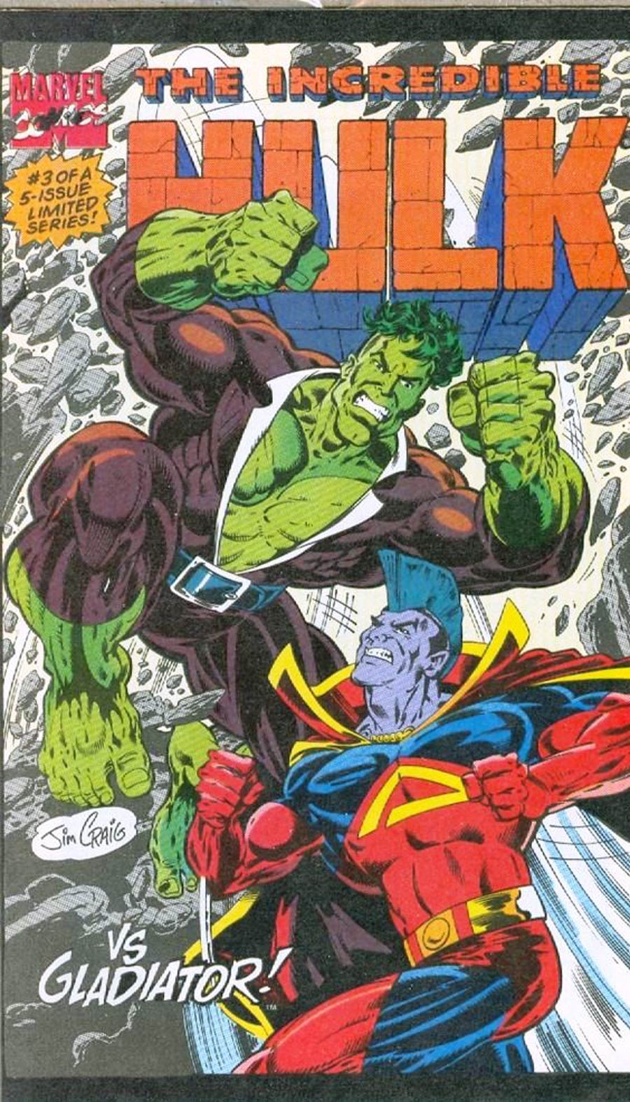 Drakes Cakes Mini Comic Book (1994) #3 Hulk