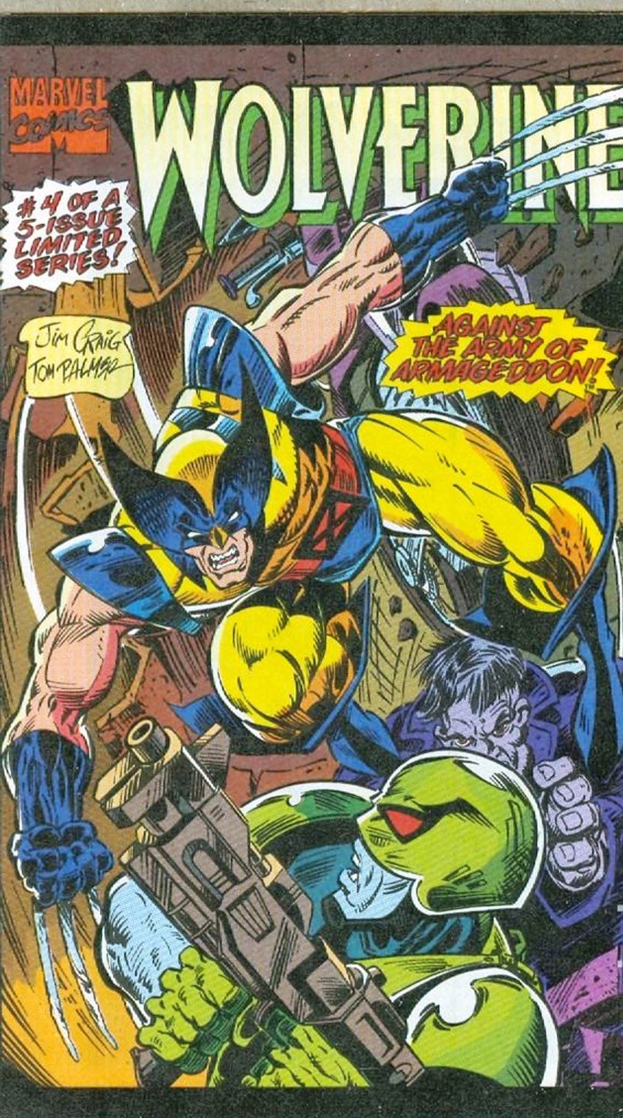 Drakes Cakes Mini Comic Book (1994) #4 Wolverine