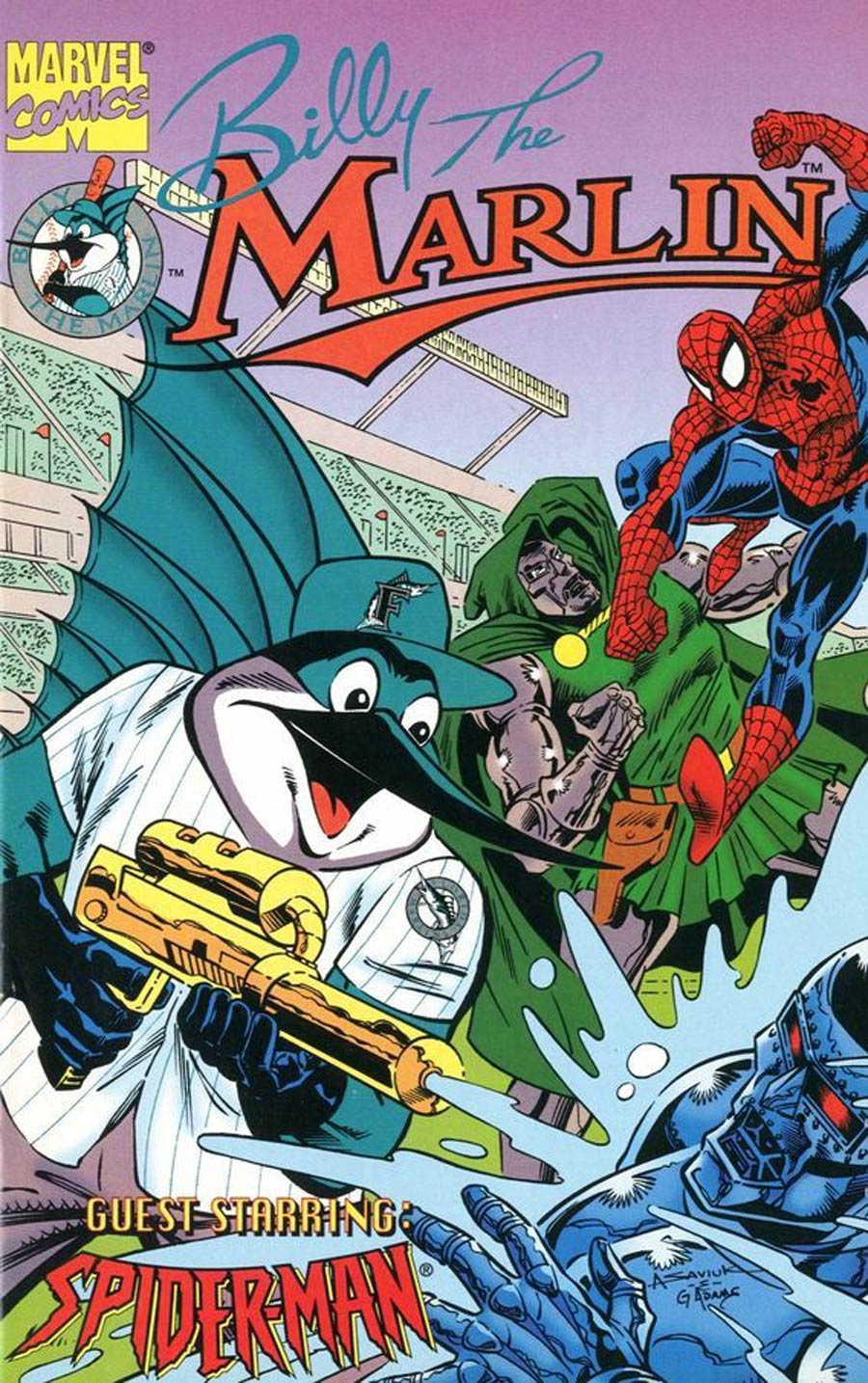 Billy The Marlin MLB Promotional Comic Book