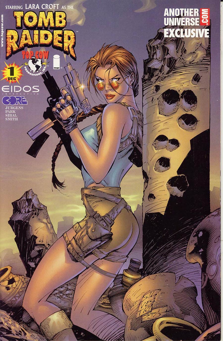 Tomb Raider #1 Cover G Marc Silvestri Another Universe Exclusive Variant Cover