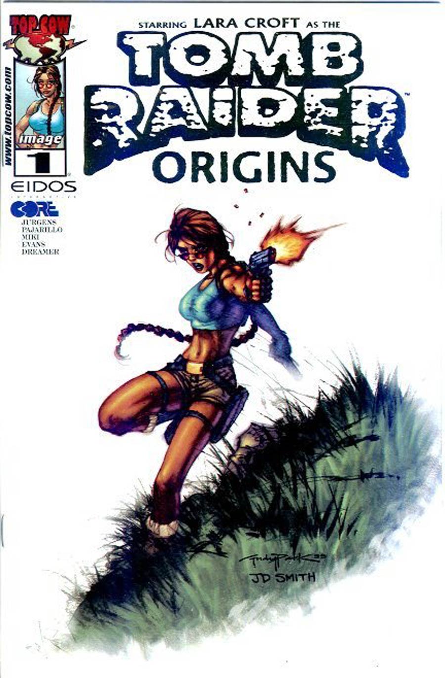 Tomb Raider Origins #1 Cover B Gold Foil Variant Cover