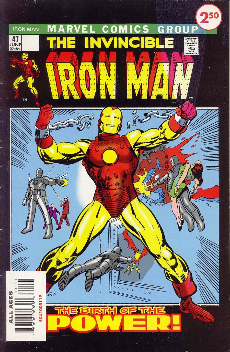 Iron Man #47 Cover B Marvel Custom Comic Variant