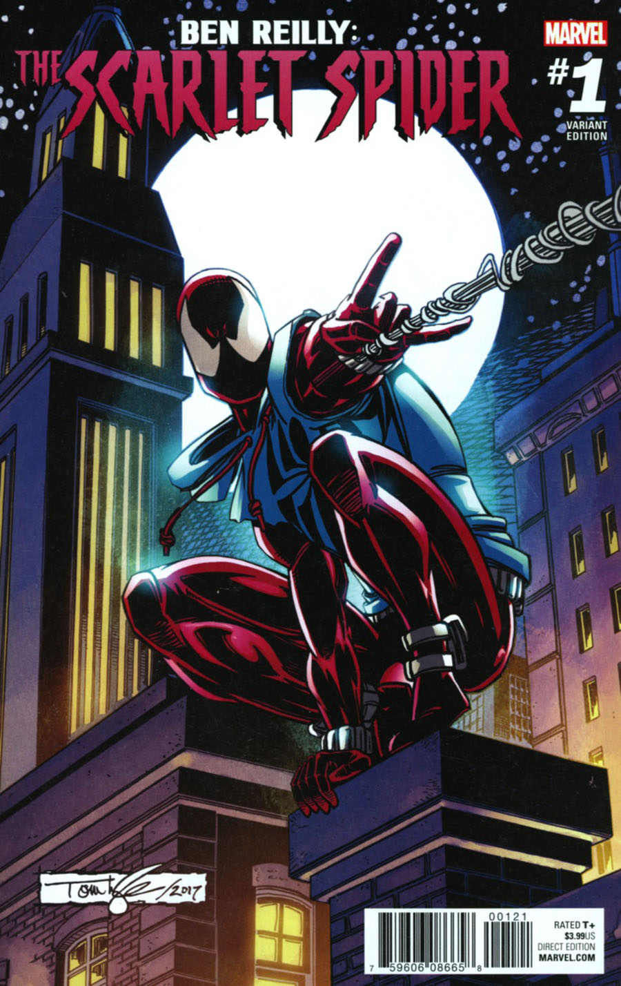 Ben Reilly The Scarlet Spider #1 Cover D Incentive Tom Lyle Variant Cover