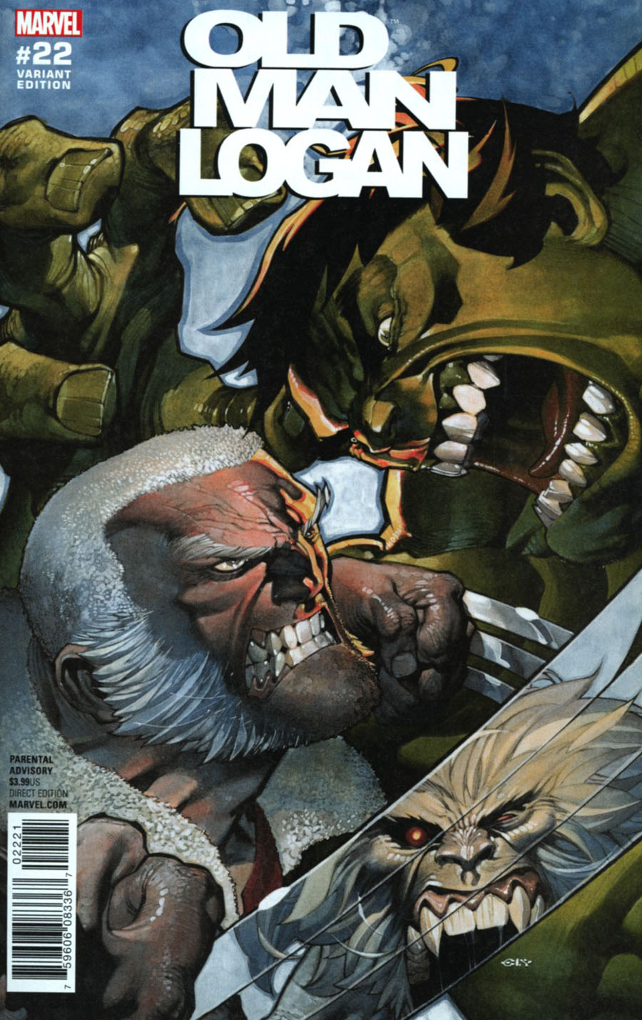 Old Man Logan Vol 2 #22 Cover C Incentive Christopher Stevens Variant Cover