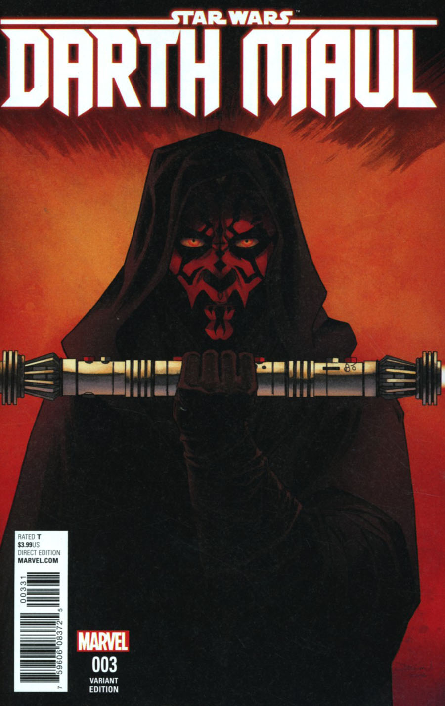 Star Wars Darth Maul #3 Cover C Incentive Declan Shalvey Variant Cover