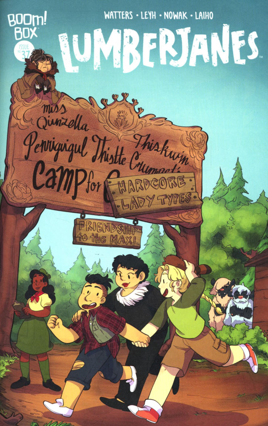 Lumberjanes #37 Cover B Variant Ayme Sotuyo Subscription Cover