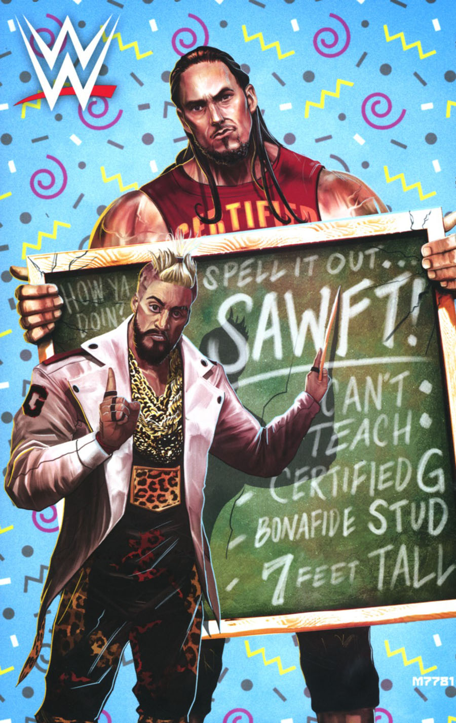 WWE #4 Cover D Incentive Marco DAlfonso Now Enzo Amore & Big Cass Virgin Variant Cover