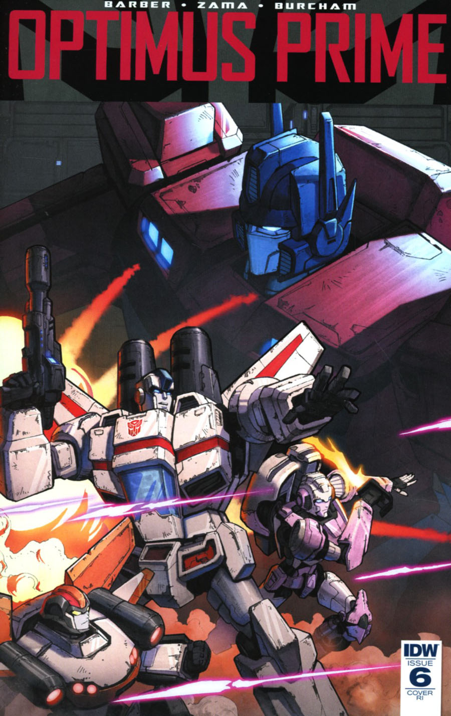 Optimus Prime #6 Cover D Incentive Jin Kim Variant Cover