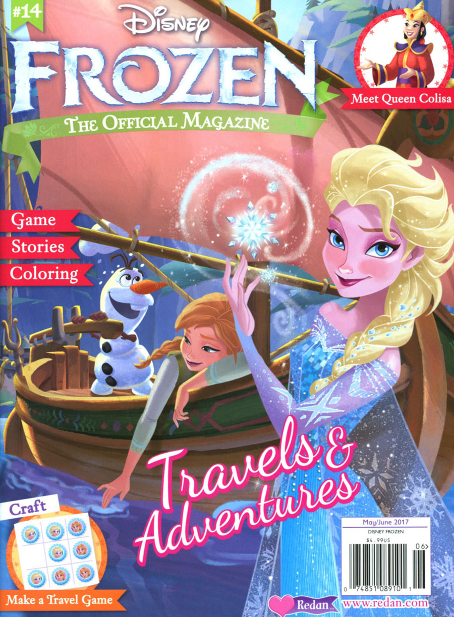 Disney Frozen The Official Magazine #14 May / June 2017