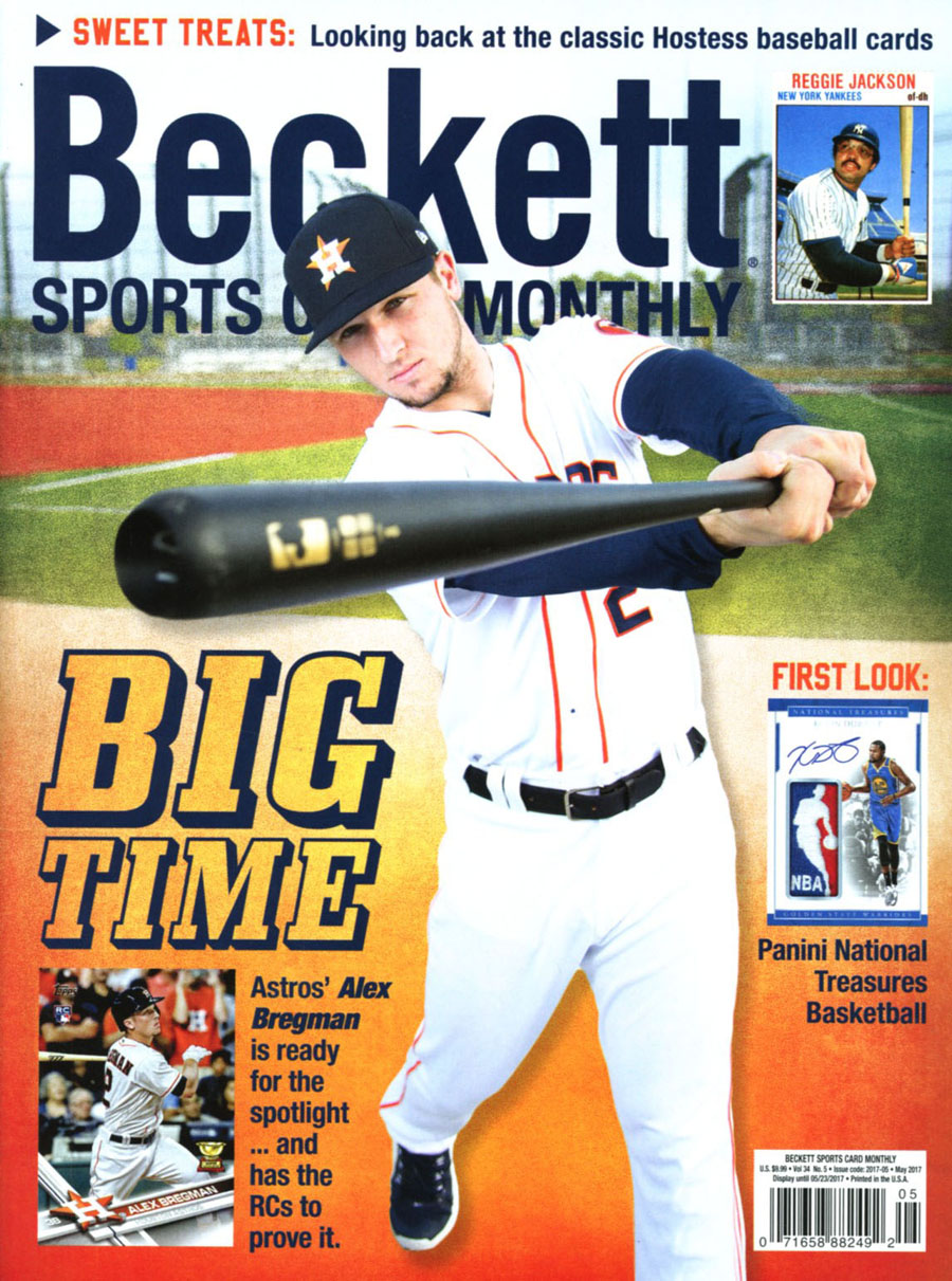 Beckett Sports Card Monthly Vol 34 #5 #386 May 2017