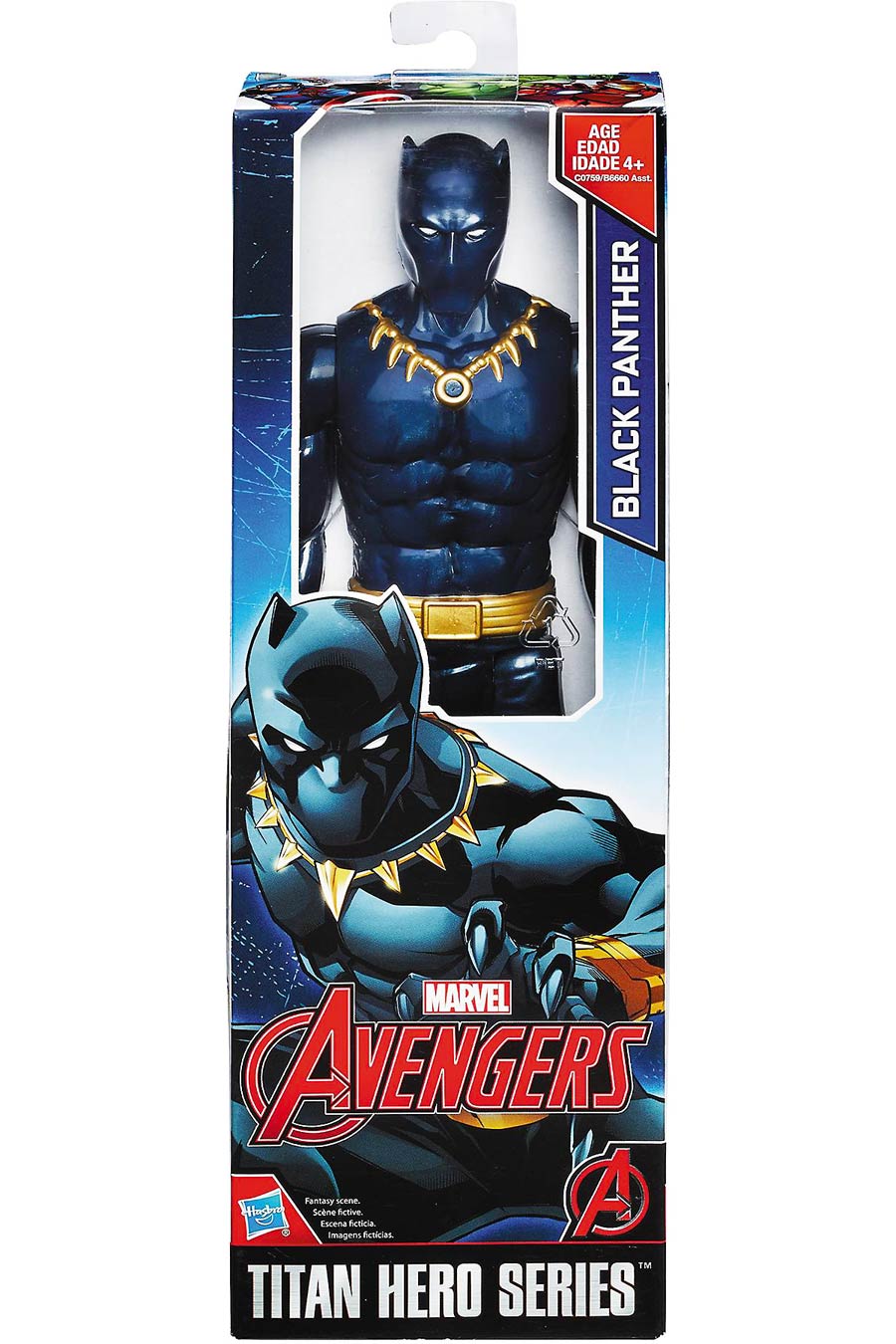 Avengers Titan Hero 12-Inch Action Figure Assortment 201701 - Black Panther