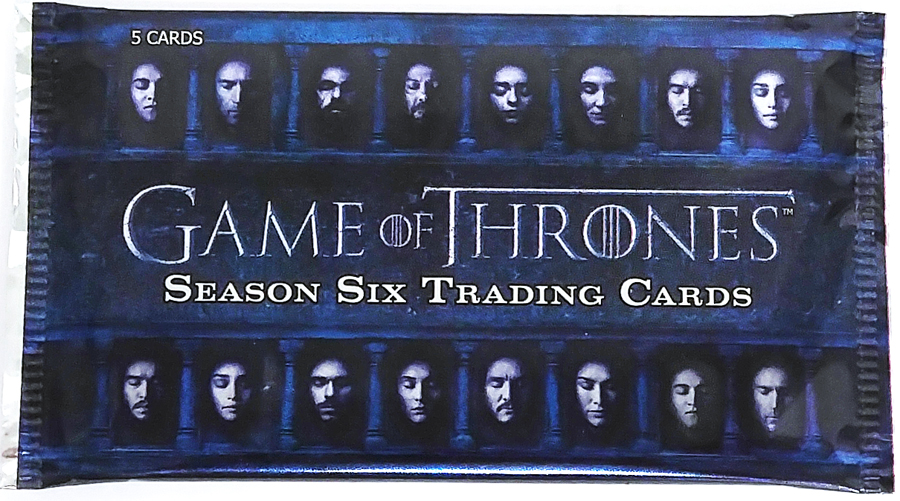 Game Of Thrones Season 6 Trading Cards Pack