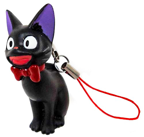 Kikis Delivery Service Charm - Soft Vinyl Laughing Jiji