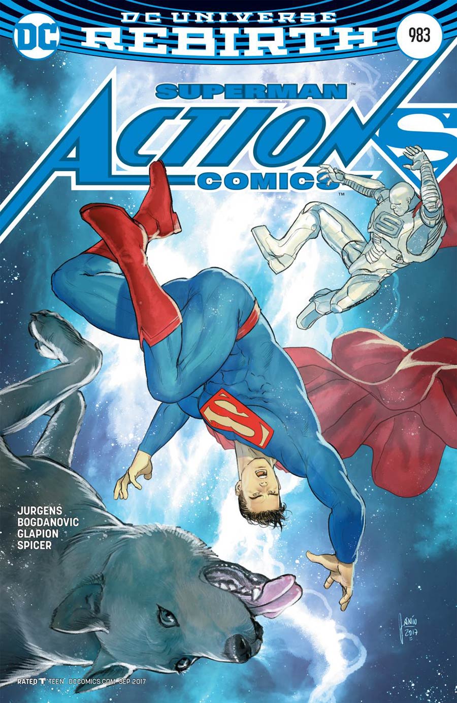 Action Comics Vol 2 #983 Cover B Variant Mikel Janin Cover