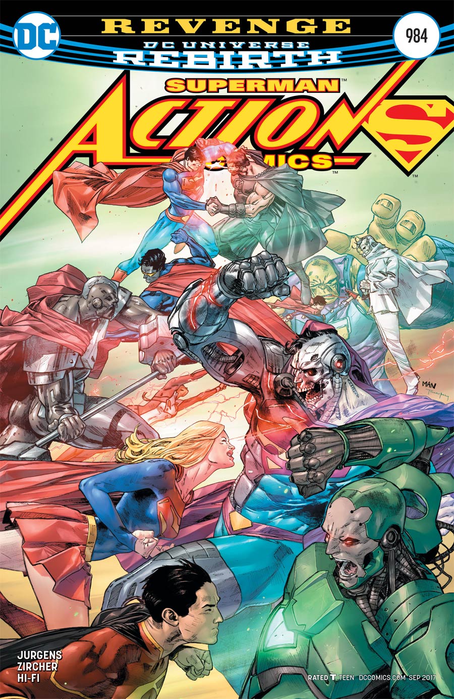 Action Comics Vol 2 #984 Cover A Regular Clay Mann Cover