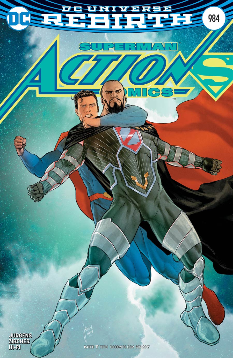 Action Comics Vol 2 #984 Cover B Variant Mikel Janin Cover