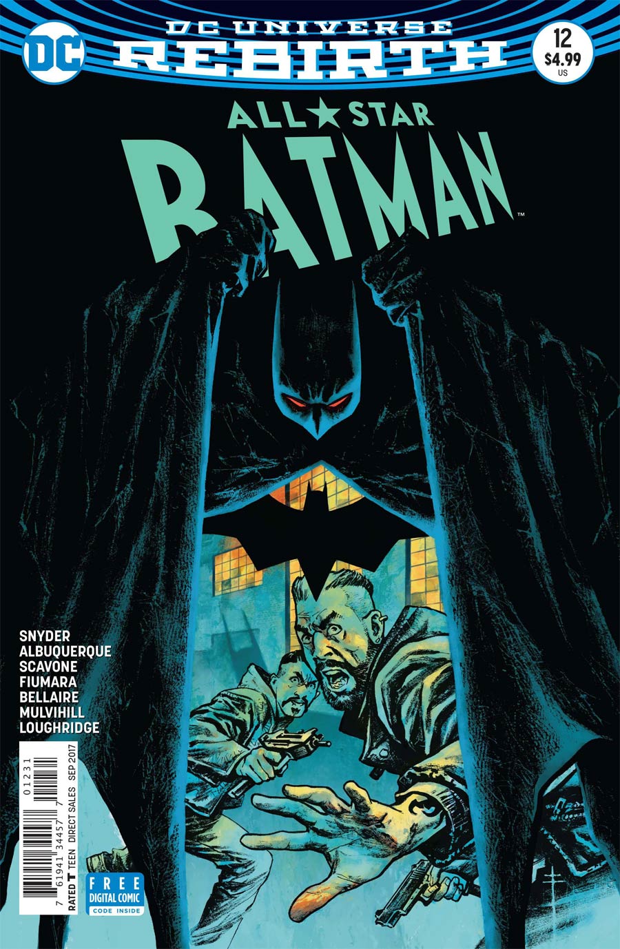 All-Star Batman #12 Cover C Variant Sebastian Fiumara Cover