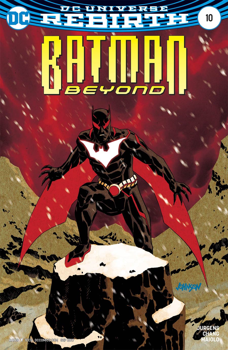 Batman Beyond Vol 6 #10 Cover B Variant Martin Ansin Cover