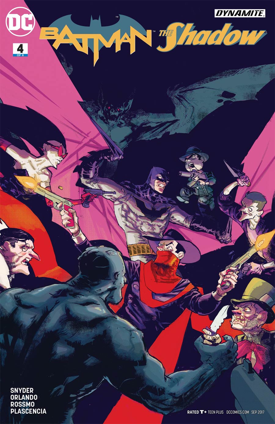 Batman The Shadow #4 Cover A Regular Riley Rossmo Cover