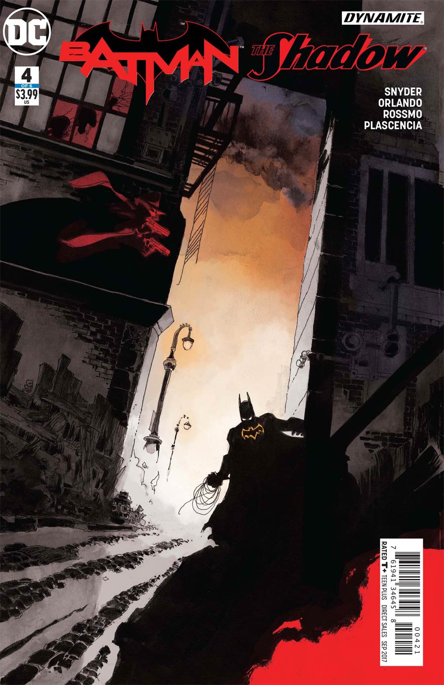 Batman The Shadow #4 Cover B Variant Tim Sale Cover