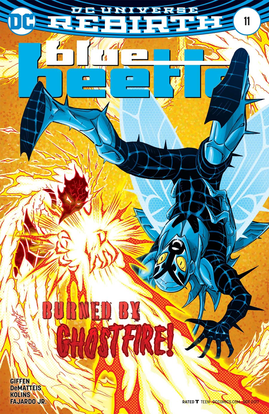 Blue Beetle (DC) Vol 4 #11 Cover A Regular Scott Kolins Cover