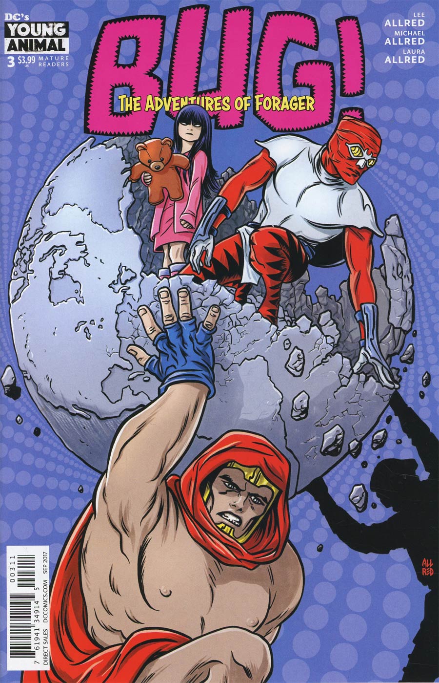 Bug The Adventures Of Forager #3 Cover A Regular Michael Allred Cover