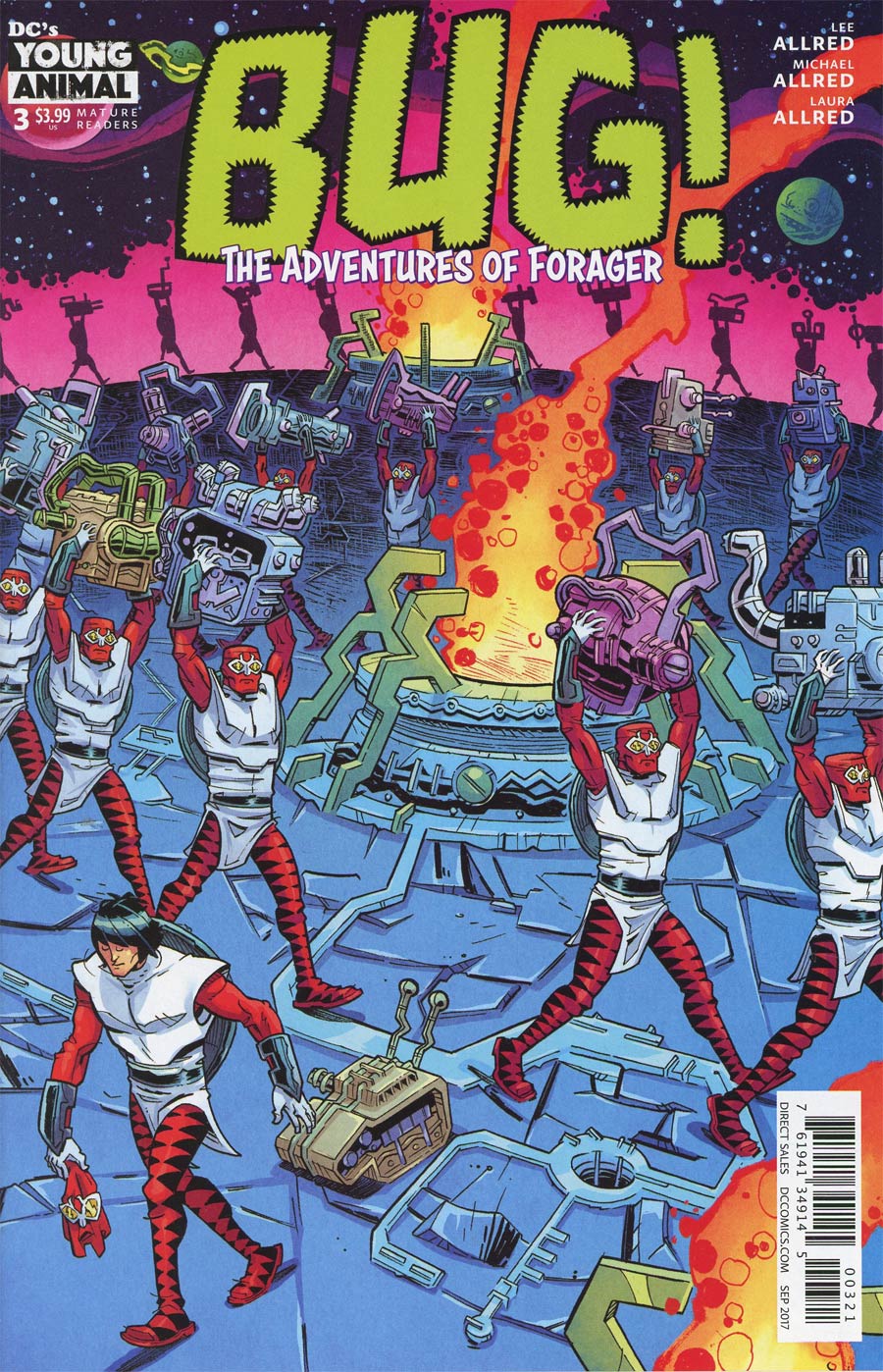 Bug The Adventures Of Forager #3 Cover B Variant Aaron Conley Cover