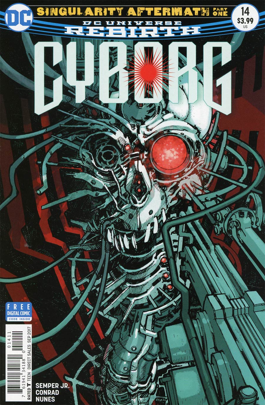 Cyborg Vol 2 #14 Cover A Regular Eric Canete Cover