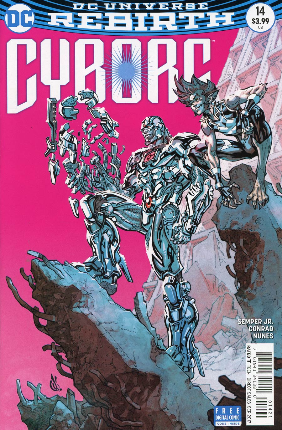 Cyborg Vol 2 #14 Cover B Variant Carlos DAnda Cover