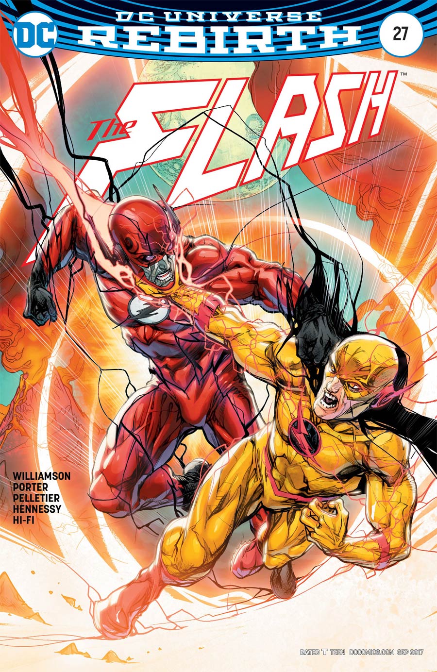 Flash Vol 5 #27 Cover B Variant Howard Porter Cover