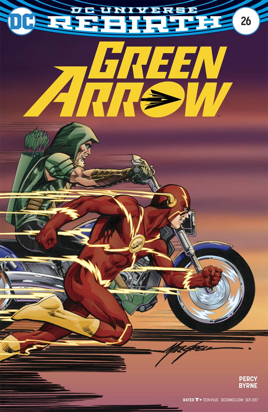 Green Arrow Vol 7 #26 Cover B Variant Mike Grell Cover