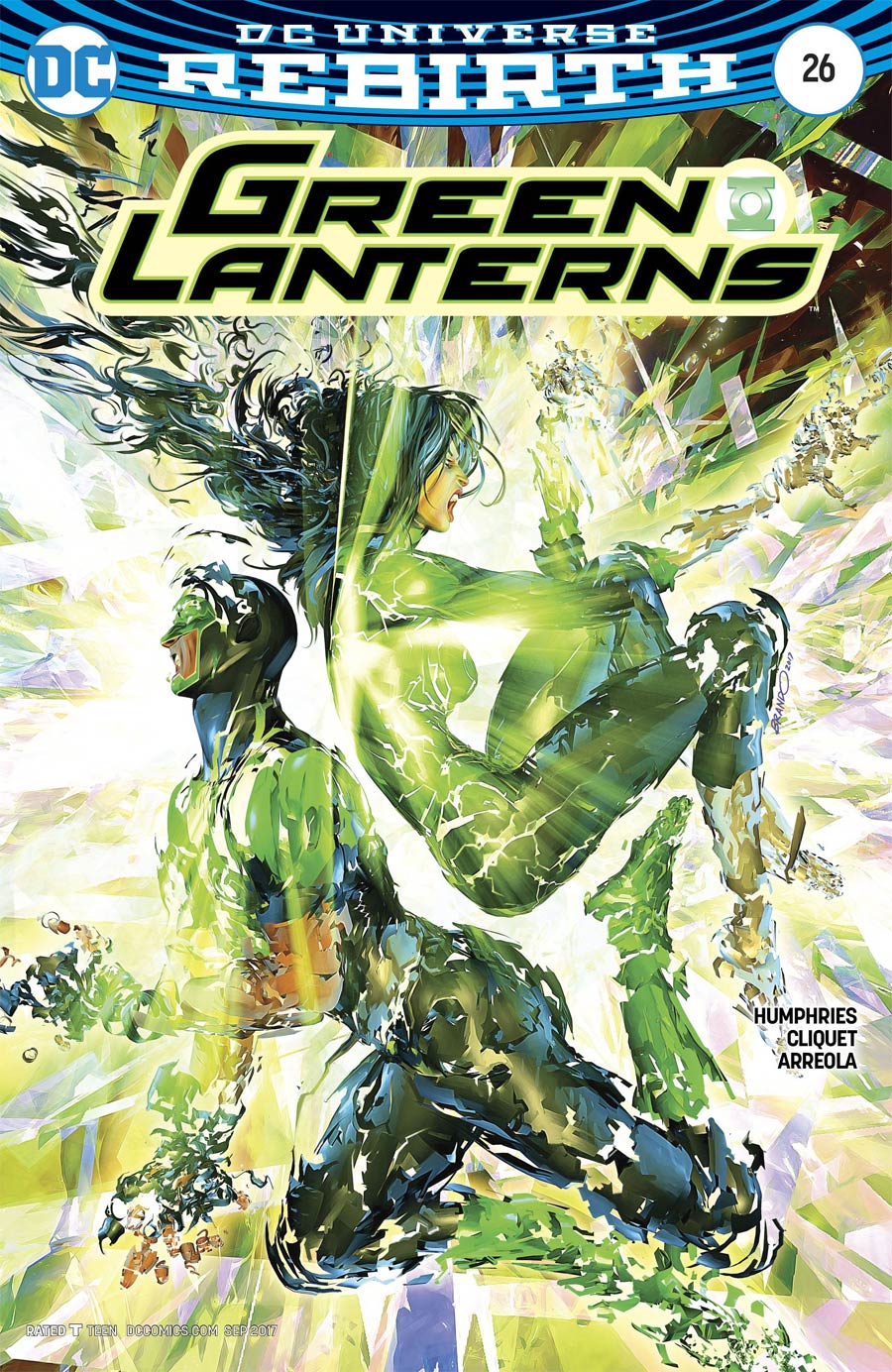 Green Lanterns #26 Cover B Variant Brandon Peterson Cover