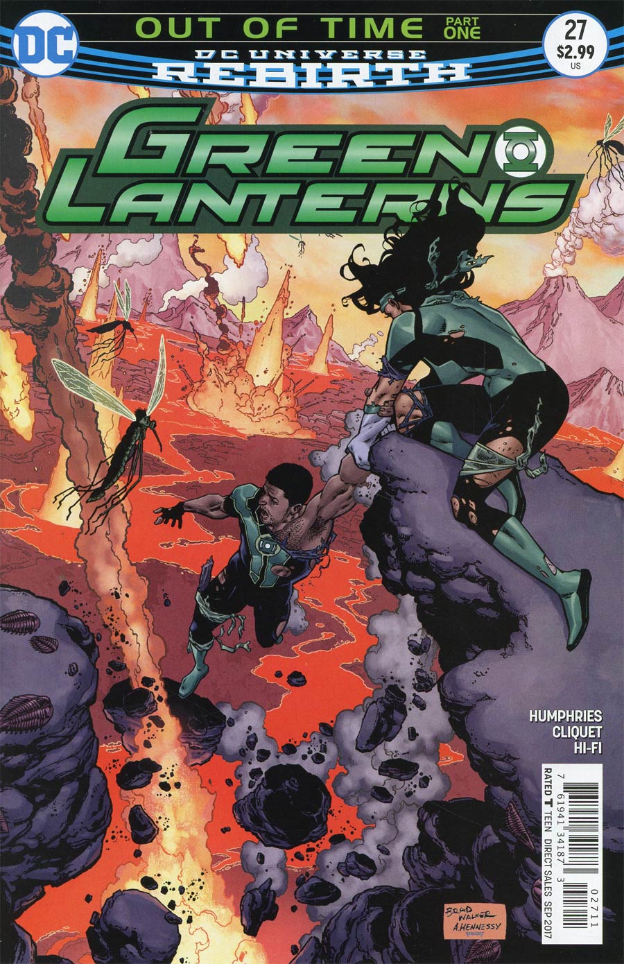 Green Lanterns #27 Cover A Regular Brad Walker & Drew Hennessey Cover