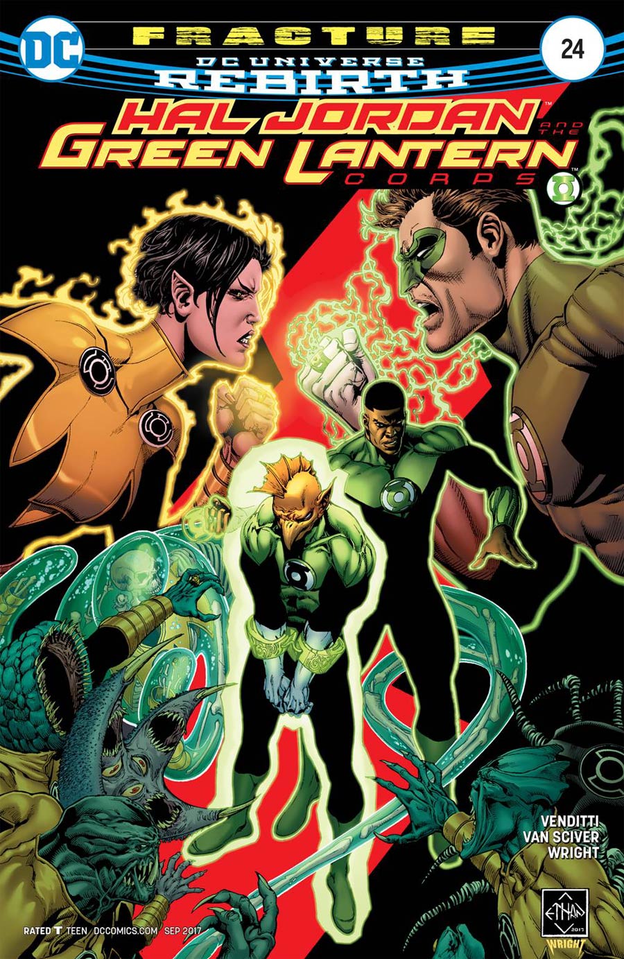 Hal Jordan And The Green Lantern Corps #24 Cover A Regular Ethan Van Sciver Cover