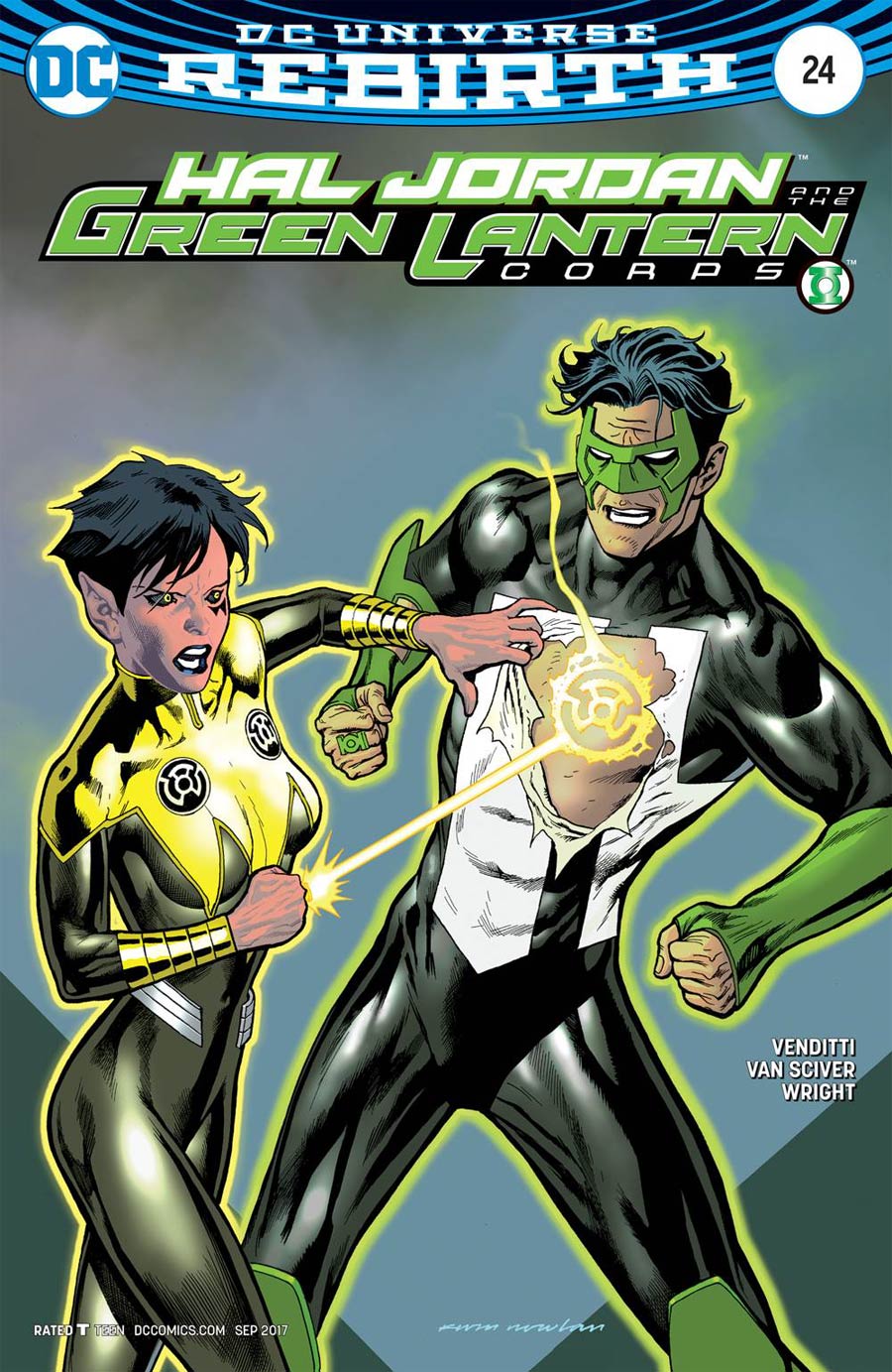 Hal Jordan And The Green Lantern Corps #24 Cover B Variant Kevin Nowlan Cover