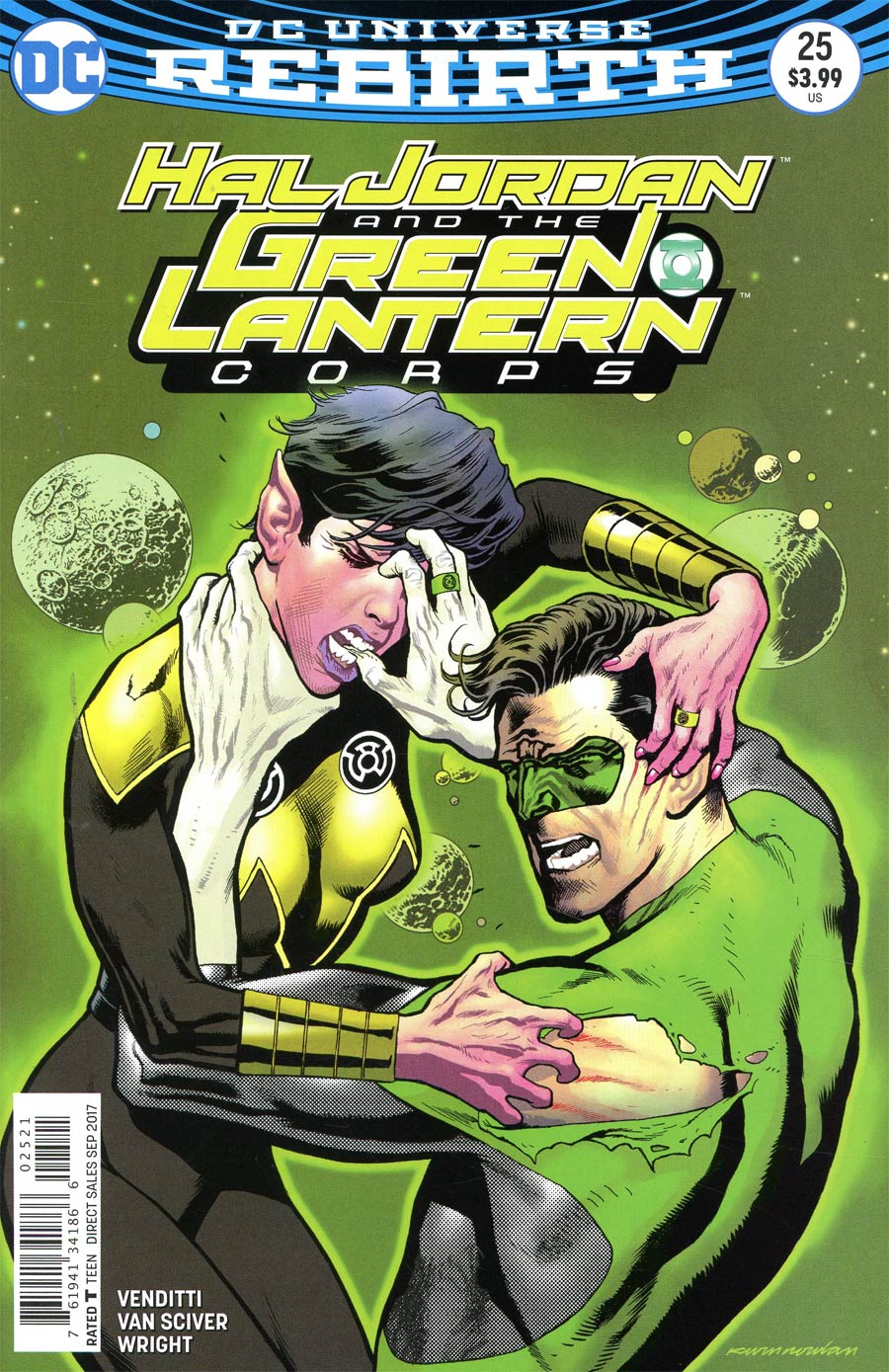Hal Jordan And The Green Lantern Corps #25 Cover B Variant Kevin Nowlan Cover