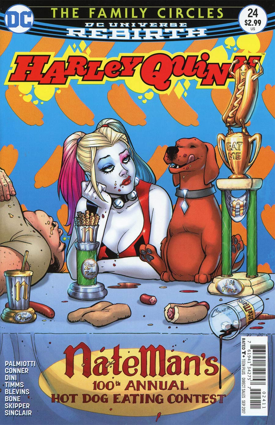 Harley Quinn Vol 3 #24 Cover A Regular Amanda Conner Cover