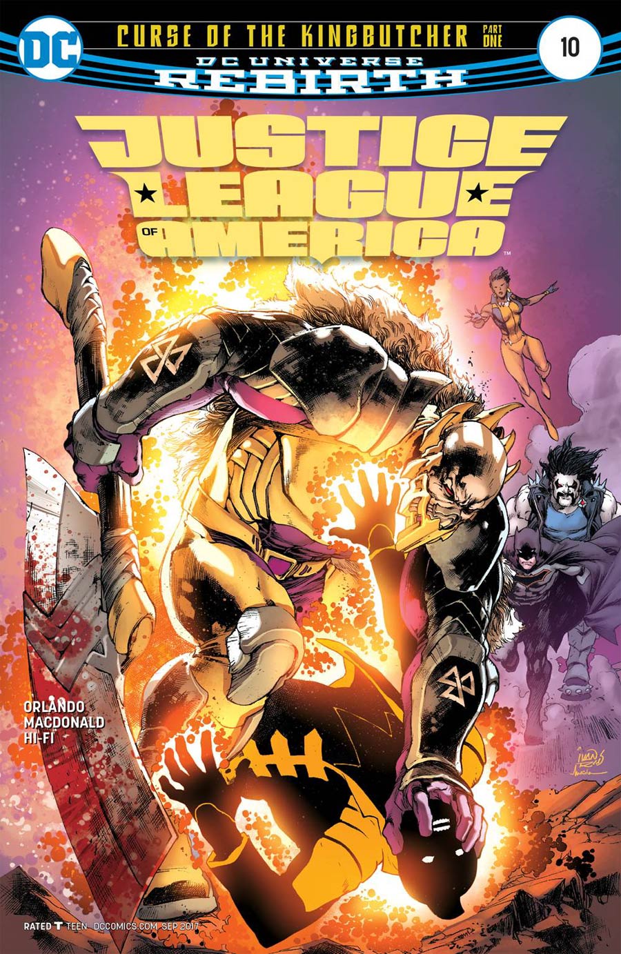 Justice League Of America Vol 5 #10 Cover A Regular Ivan Reis Cover