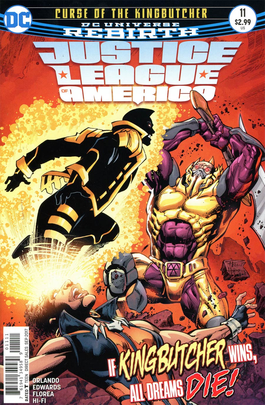 Justice League Of America Vol 5 #11 Cover A Regular Ivan Reis Cover